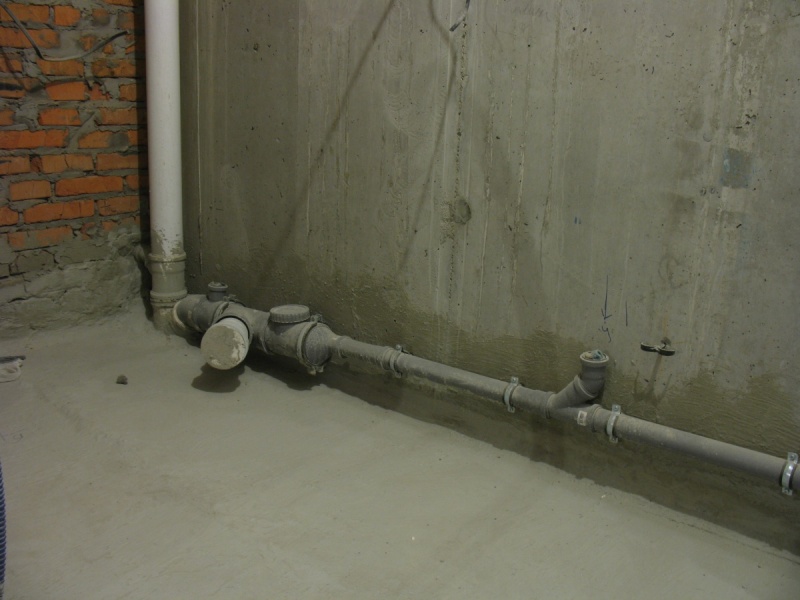 канализация в квартире
