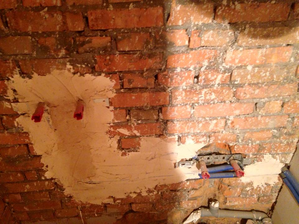 замазывания штроб пож водопроводные трубы