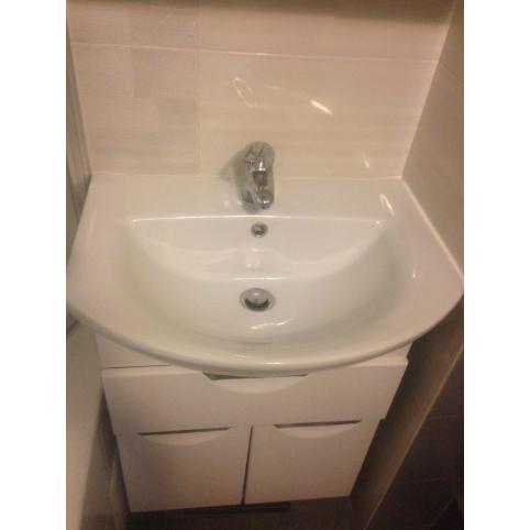 установка смесителя